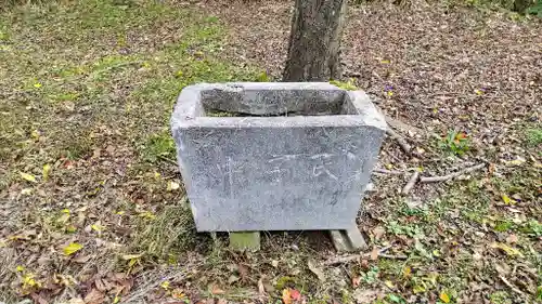 面白内神社の手水