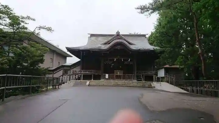 亀田八幡宮の本殿・本堂