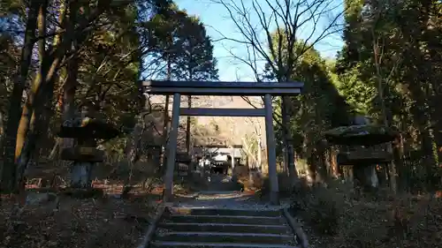 公時神社の鳥居