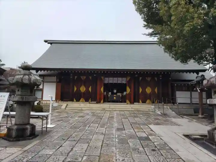 松陰神社の本殿・本堂