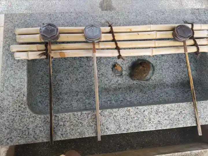 亀有香取神社の手水舎