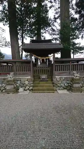 飛驒一宮水無神社の末社・摂社