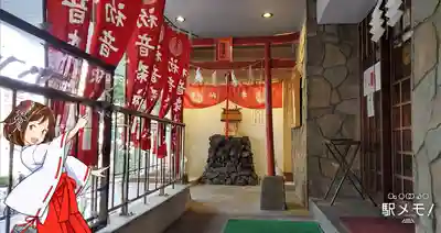 初音森神社の本殿・本堂