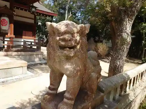 敏馬神社の狛犬