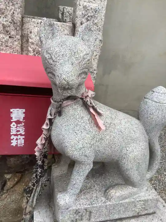 白龍神社の狛犬