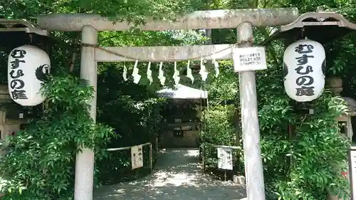 川越熊野神社の鳥居