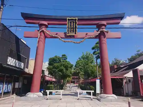 笠間稲荷神社の鳥居