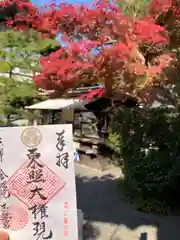 金地院の御朱印