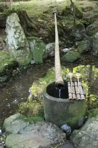 若狭彦神社（上社）の手水舎