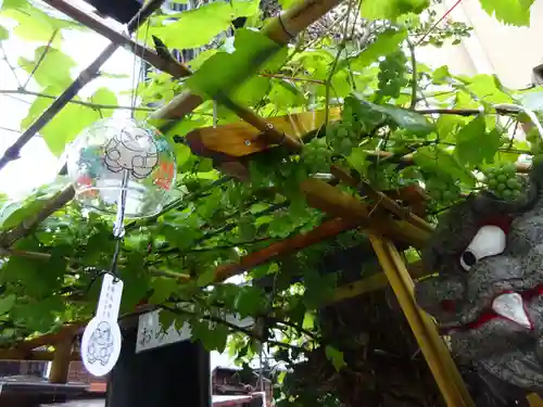 菊名神社の庭園