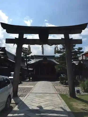 京都ゑびす神社の鳥居