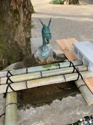 九頭神社(室生下笠間)の手水舎