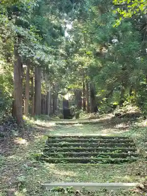 白山神社の周辺