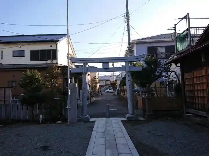 松延神社の鳥居