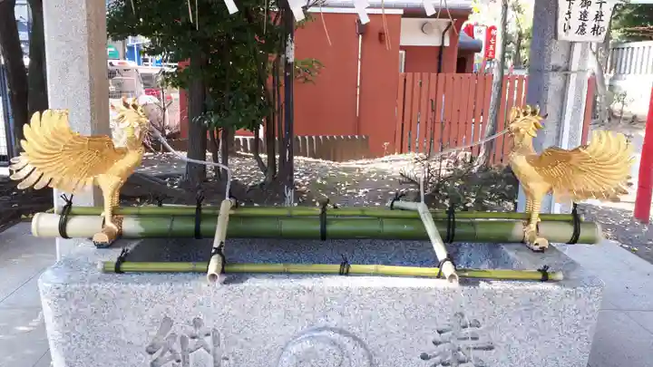 富岡八幡宮の手水舎