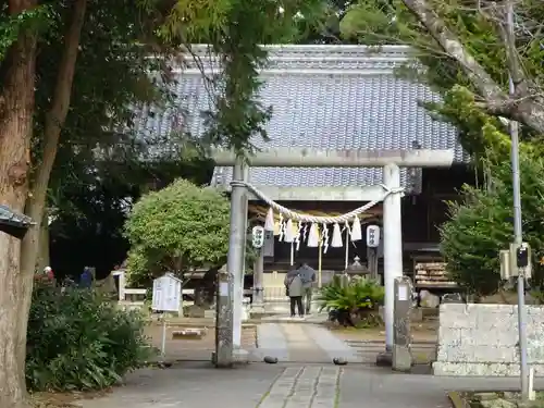 川津来宮神社の鳥居