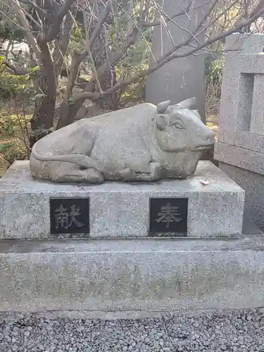 日枝神社の像