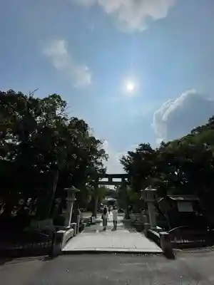 宗像大社の鳥居