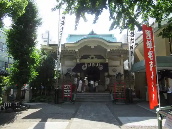 矢先稲荷神社の本殿・本堂