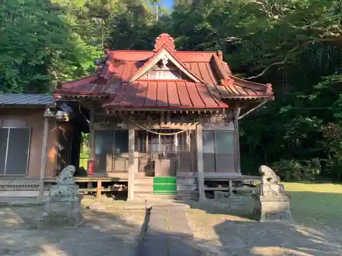 諏訪神社の本殿・本堂