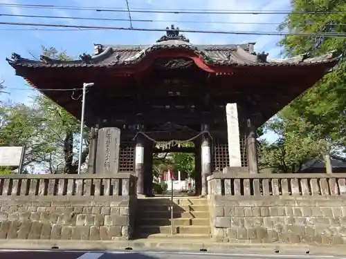 千葉寺の山門