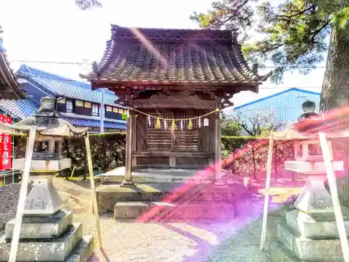 神明社（駒場神明社）の末社