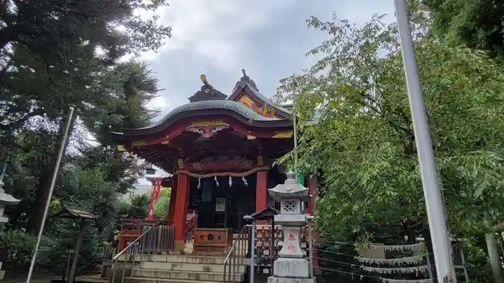 山王稲穂神社の本殿・本堂