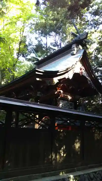 澳津説神社の本殿・本堂