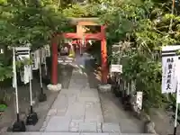 旗上弁財天社の鳥居
