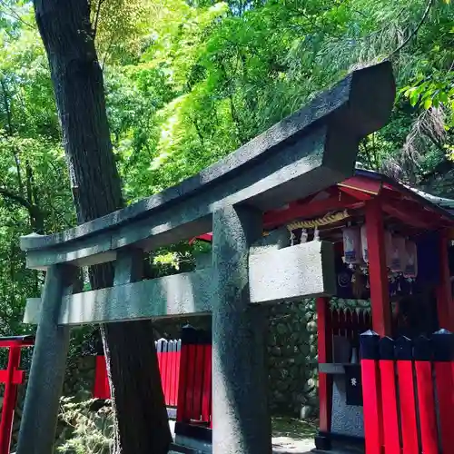 瀧谷不動尊　明王寺の鳥居