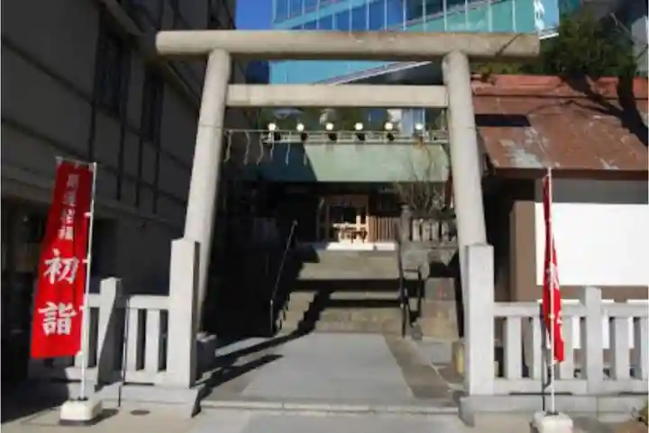 六本木天祖神社の鳥居