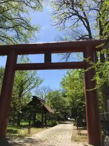 永山神社の鳥居