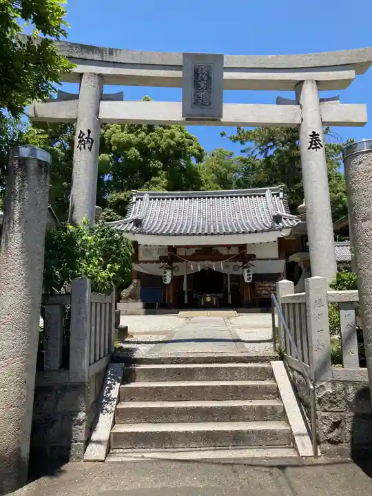 水堂須佐男神社の鳥居
