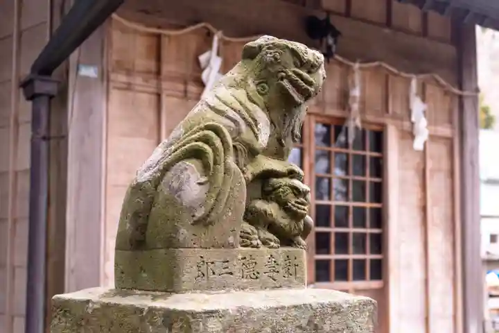 住三吉神社の狛犬