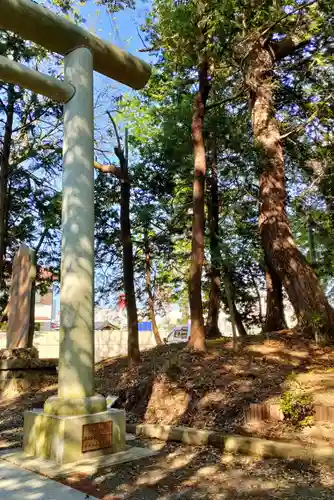 諏訪八幡神社の庭園