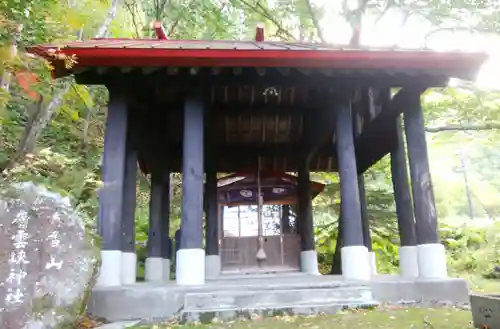 大雪山層雲峡神社の本殿