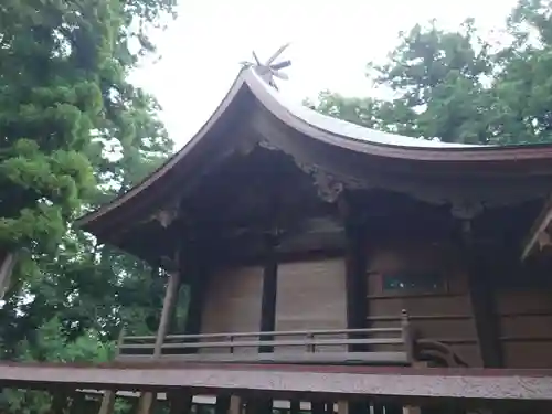 蛟蝄神社奥の宮の本殿