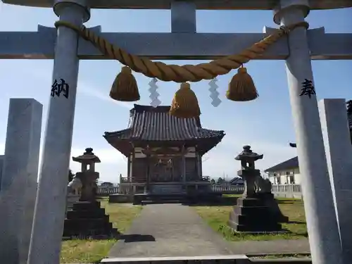 西藤平蔵神社の鳥居