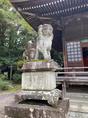 砥鹿神社(里宮)の狛犬