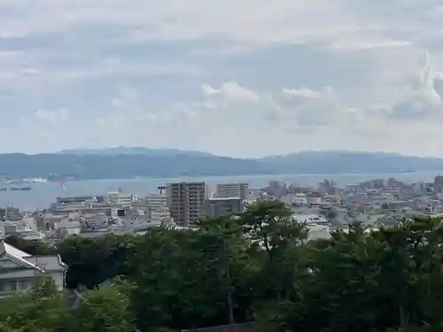 松江神社の景色