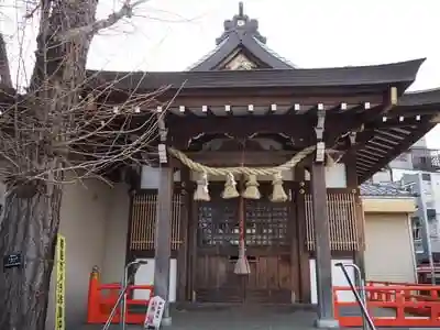 福森稲荷神社の本殿