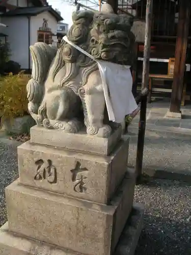 櫻井神社の狛犬