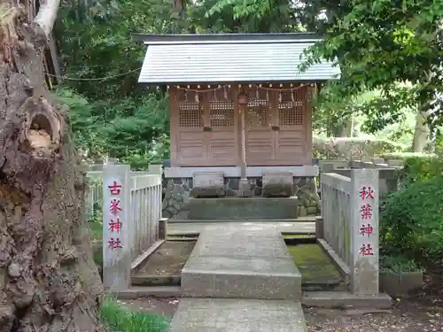 諏訪神社の末社・摂社