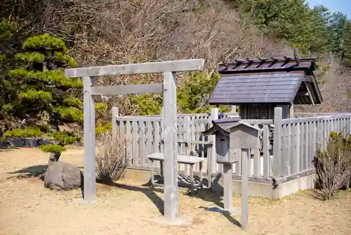 高山稲荷神社の鳥居