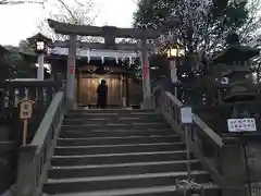 諏方神社の鳥居