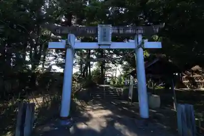 梁川浅間宮神社の鳥居