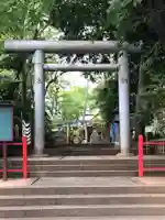 赤堤六所神社の鳥居