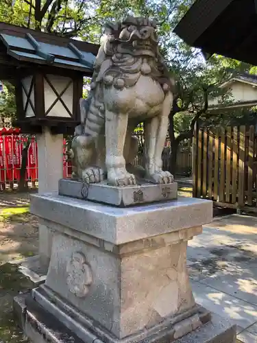 那古野神社の狛犬