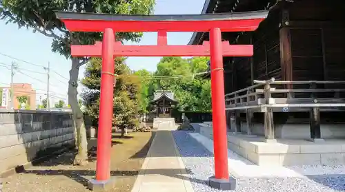 針ヶ谷氷川神社の鳥居