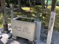 額西神社の手水舎